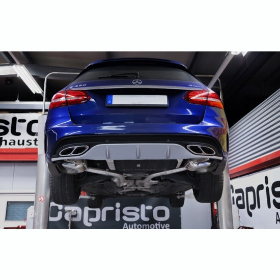 Capristo Sportauspuffanlage Mercedes-Benz C43 AMG T-Modell (S205)