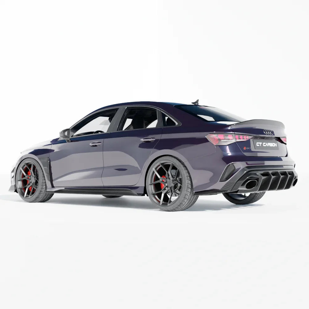 Audi RS3 8Y Sedan Facelift Heckdiffusor- CT Design