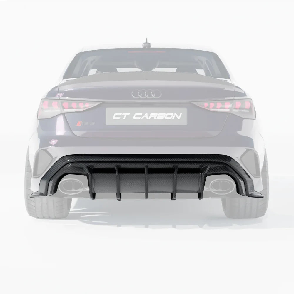 Audi RS3 8Y Sedan Facelift Heckdiffusor- CT Design