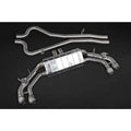 Capristo Edelstahl Klappen Sportauspuffanlage Audi TT RS 8S