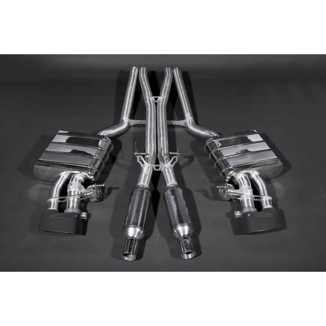 Capristo Edelstahl Klappen Sportauspuffanlage Audi RS4 B7 , Limousine / Avant / Cabriolet