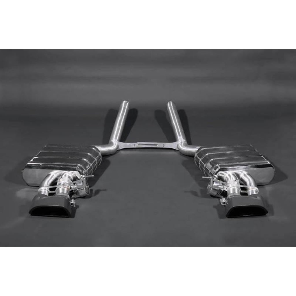 Capristo Edelstahl Klappen Sportauspuffanlage Audi RS4 B7 , Limousine / Avant / Cabriolet