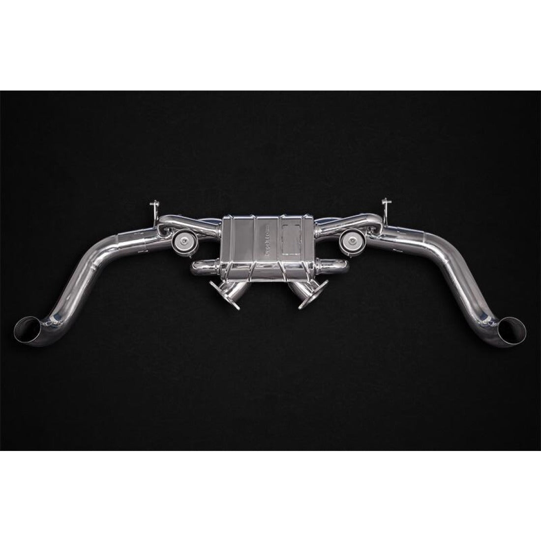 Capristo Edelstahl Klappen Sportauspuffanlage Audi R8 4S PA V10