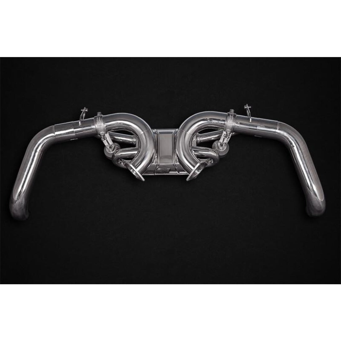 Capristo Edelstahl Klappen Sportauspuffanlage Audi R8 4S PA V10