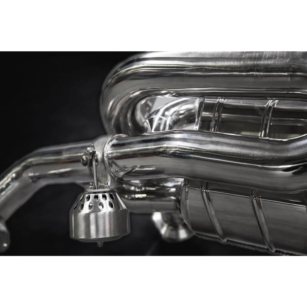 Capristo Edelstahl Klappen Sportauspuffanlage Audi R8 Facelift , GT V10,V8