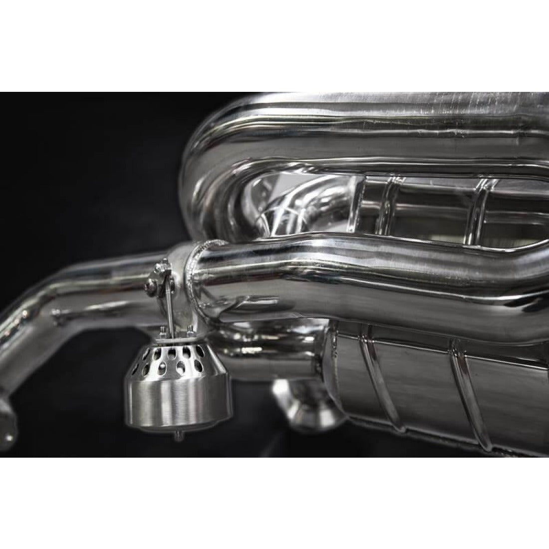 Capristo Edelstahl Klappen Sportauspuffanlage Audi R8 Facelift , GT V10,V8