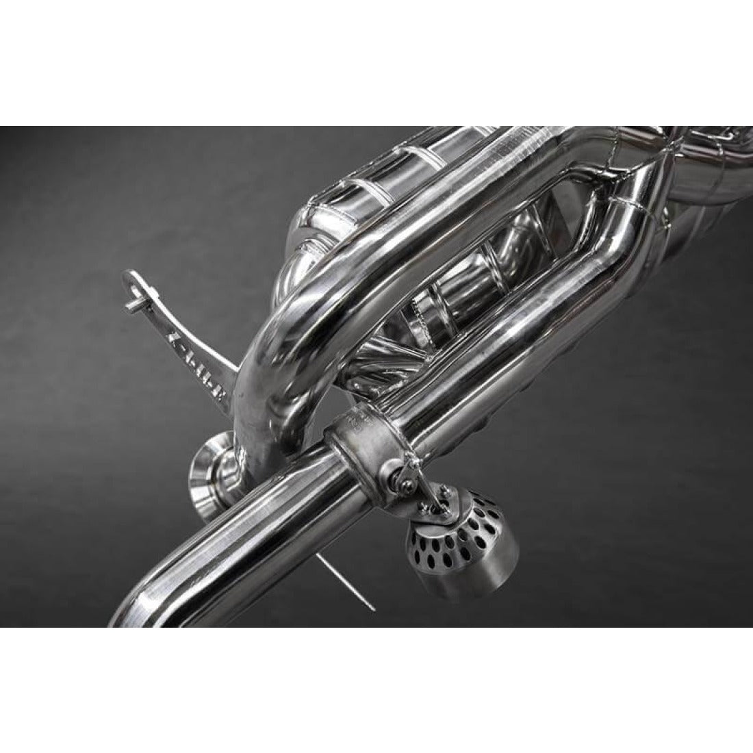 Capristo Edelstahl Klappen Sportauspuffanlage Audi R8 Facelift , GT V10,V8