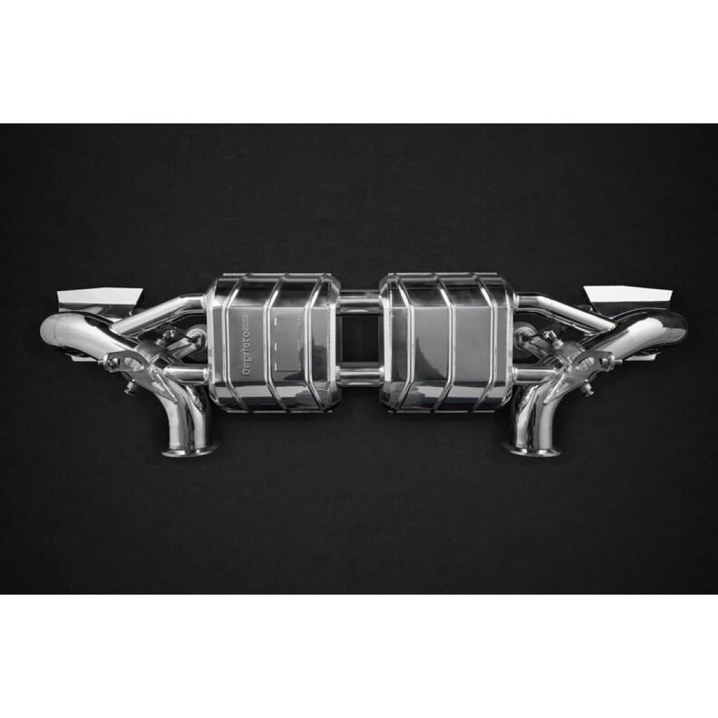 Capristo Klappen Sportauspuffanlage mit Kat Audi R8 Modell 4s ab 2016