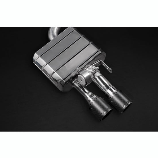 Capristo Edelstahl Klappen Sportauspuffanlage Audi S8 D4 Limousine ab Modelljahr 2012 bis 2016