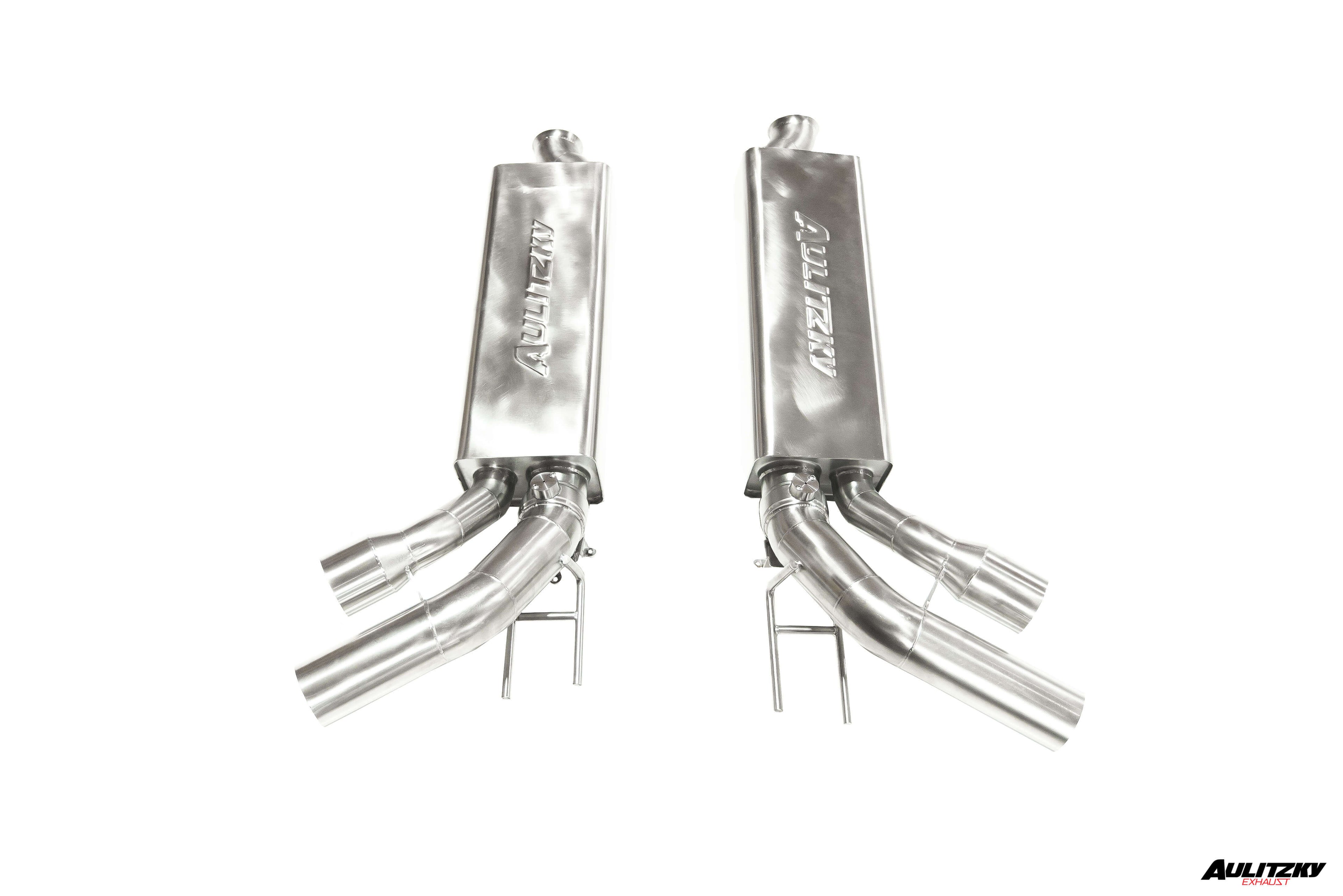 Aulitzky Exhaust | ECE Abgasanlage 3" (76mm) ab OPF mit Klappensteuerung | passend für Mercedes-Benz G-Klasse G63 AMG (W463) 585PS