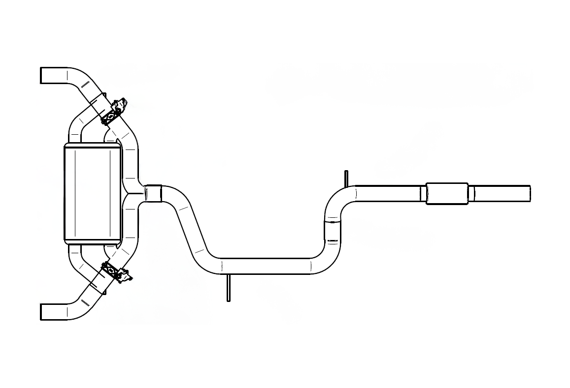 Aulitzky Exhaust | ECE Klappenabgasanlage 3" ab Kat | passend für VW Golf 8 GTI/CS/ED45 2.0 TSI EA888 Gen.4