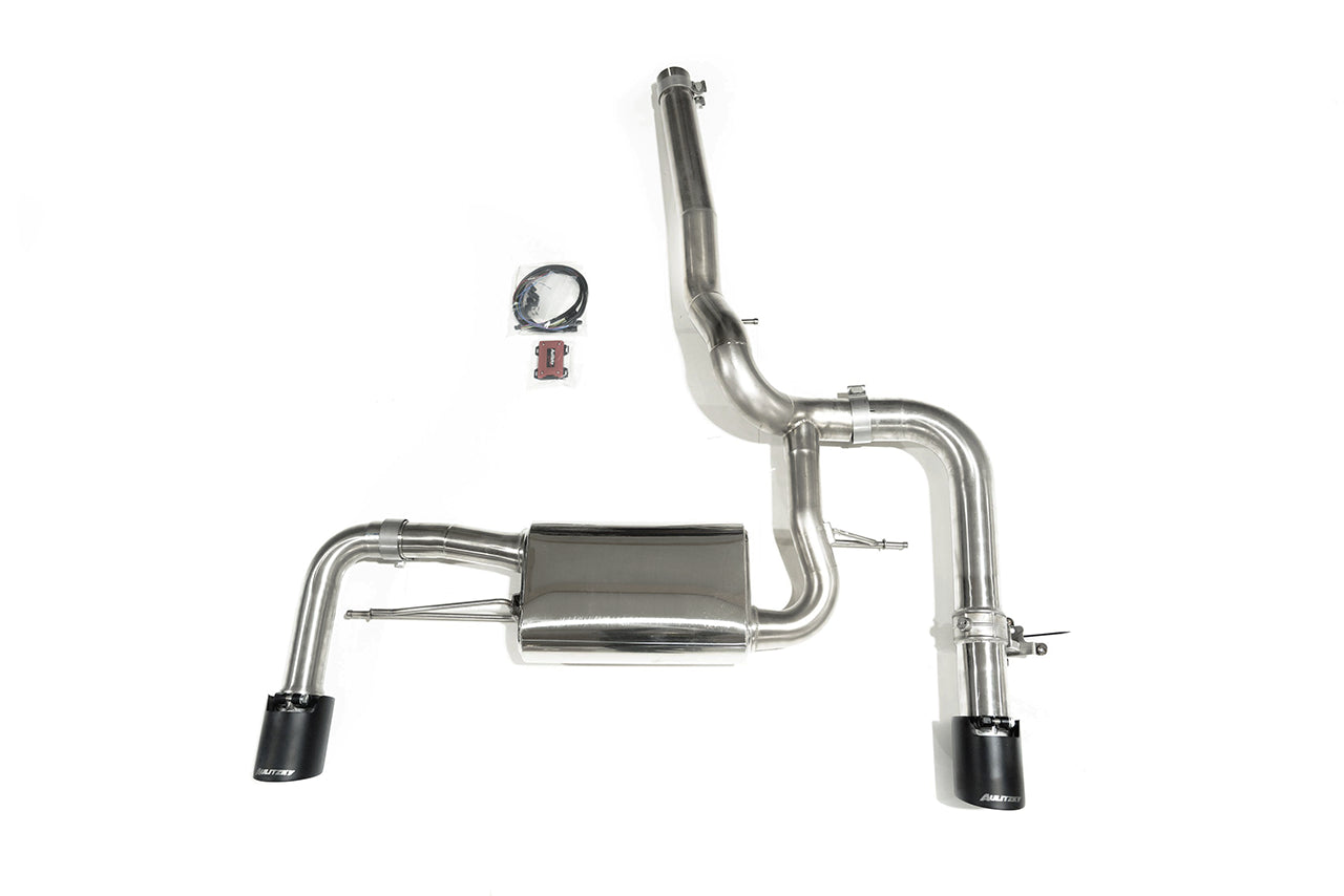 Aulitzky Exhaust | ECE Abgasanlage ab OPF mit Klappensteuerung | passend für BMW M135i xDrive (F40) 306PS B48
