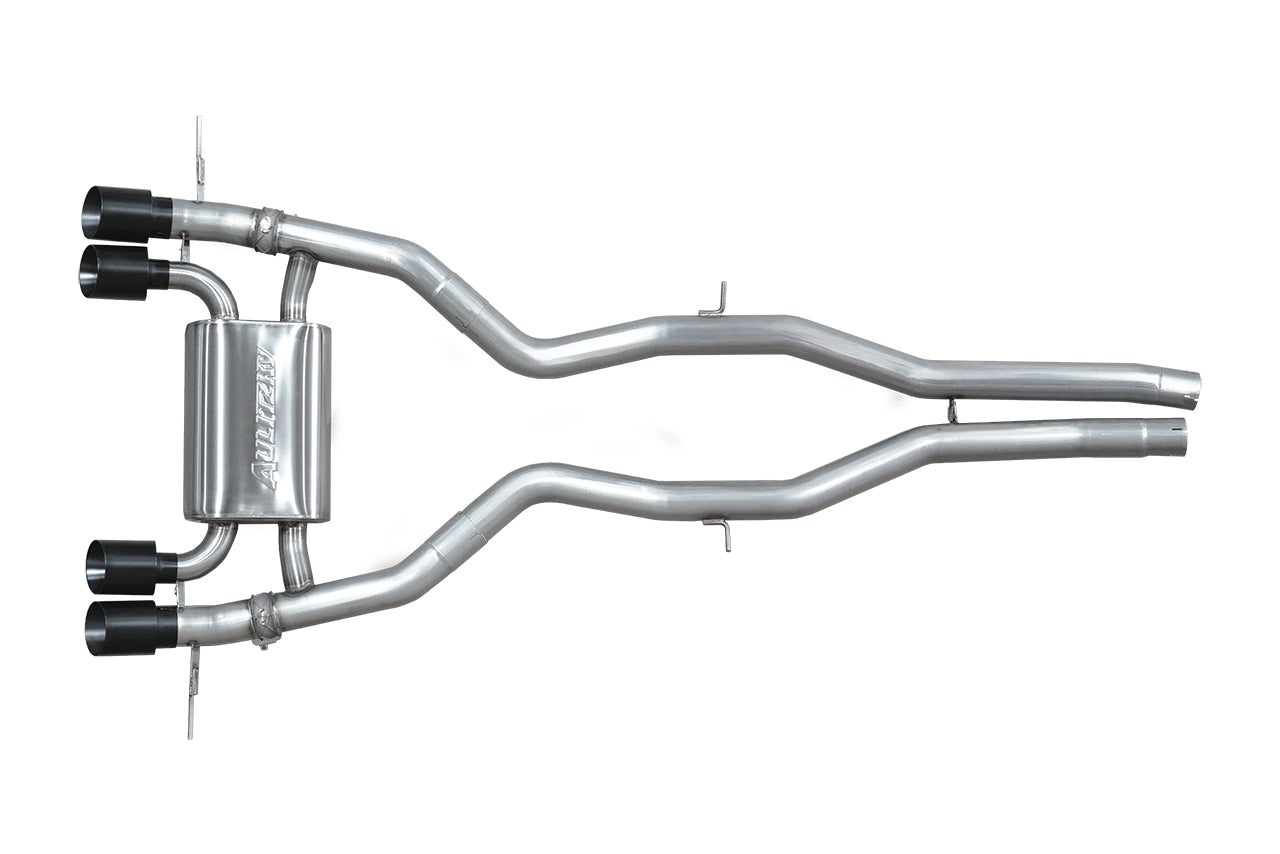 Aulitzky Exhaust | ECE Abgasanlage 3" (76mm) ab OPF mit Klappensteuerung | passend für BMW M3/M4 inkl. Competition/CS/CSL (G80/G81/G82/G83) S58