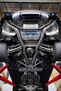 Aulitzky Exhaust | ECE Abgasanlage ab Kat/OPF mit Klappensteuerung | passend für BMW M8 inkl. Competition (F92) S63 und Gran Coupe (F93)