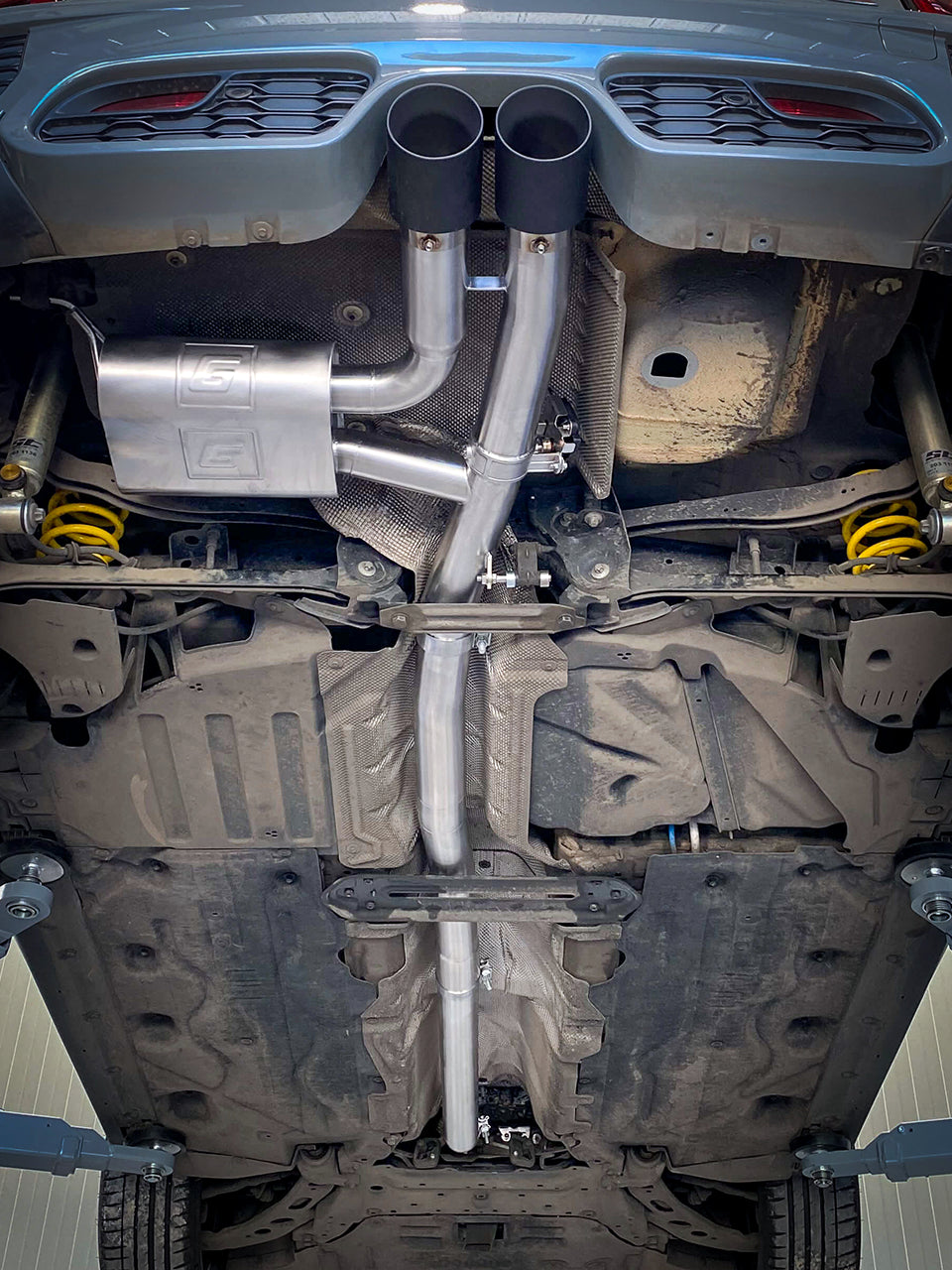 Aulitzky Exhaust | ECE Klappenabgasanlage 3" (76mm) ab Kat/OPF | passend für Mini Cooper S/JCW (F56)