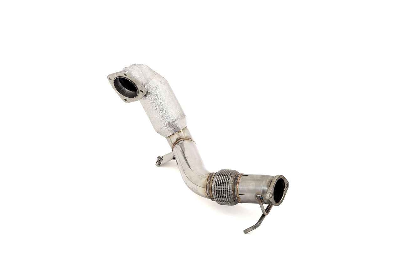 Aulitzky Exhaust | ECE Downpipe 3,54" (90mm) mit Sport-Kat | passend für Hyundai i30 N Performance (PD) OPF 275PS