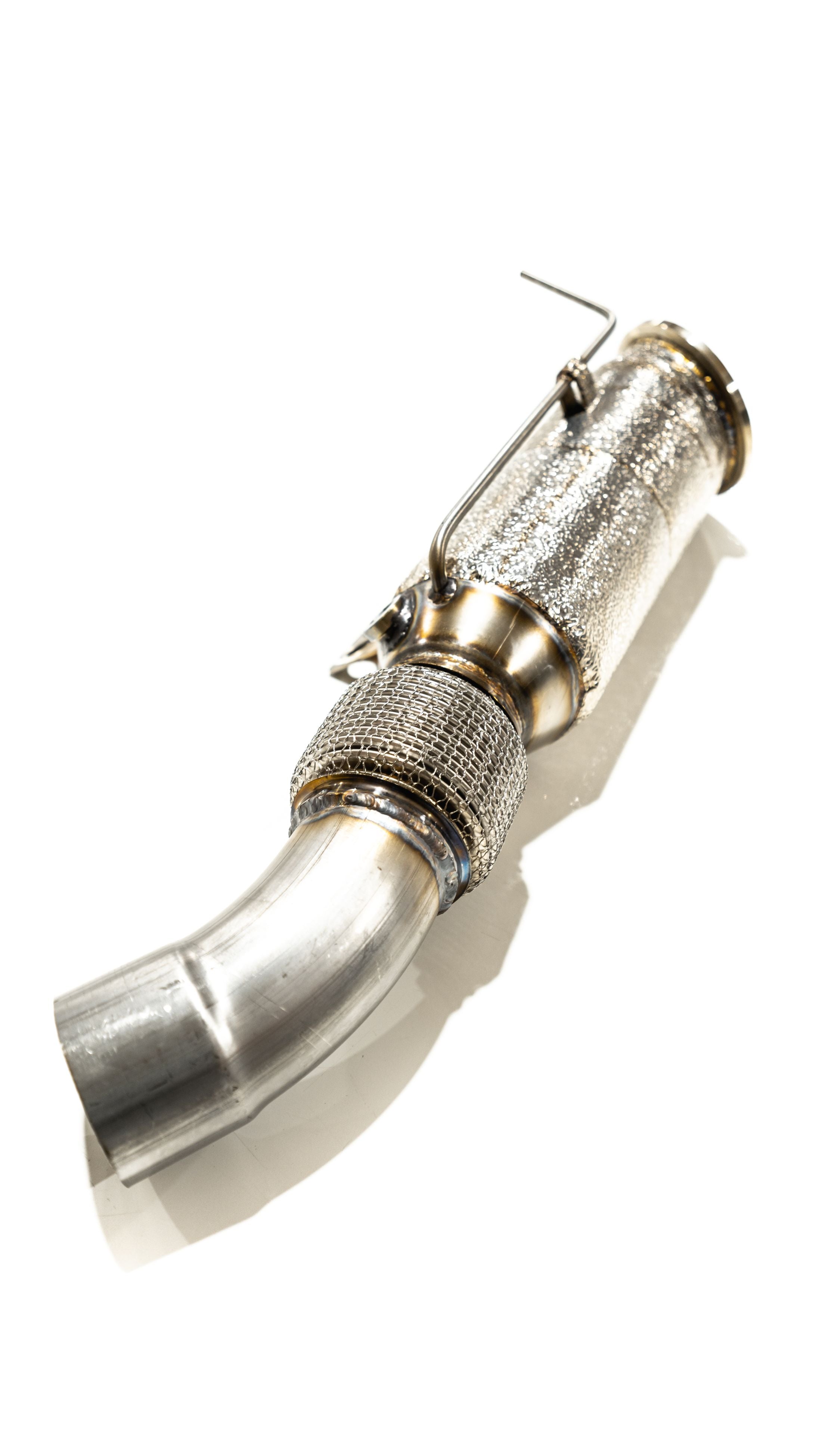 Aulitzky Exhaust | ECE Downpipe 3,54" (90mm) mit Sport-Kat | passend für BMW 540i/640i OPF (G30/G31/G32) B58 bis 07/2019