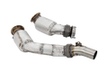 Aulitzky Exhaust | ECE Downpipe mit Sport-Kat | passend für BMW M2 Competition/CS (F87) S55