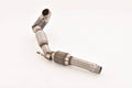 Aulitzky Exhaust | ECE Downpipe 3" (76mm) mit Sport-Kat | passend für Skoda Octavia RS 245 (5E)