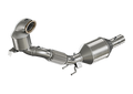 Aulitzky Exhaust | ECE Downpipe 3" (76mm) mit Sport-Kat | passend für VAG 2.0 T(F)SI EA888 Gen.4 FWD OPF | Golf 8 GTI/ CS | Octavia NX RS | Formentor