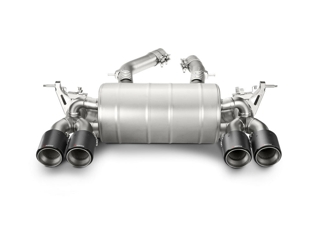 AKRAPOVIC Slip-On System Titan ohne Endrohre BMW M4 (F82/F83) (14-), BMW M3 (F80) (14-)