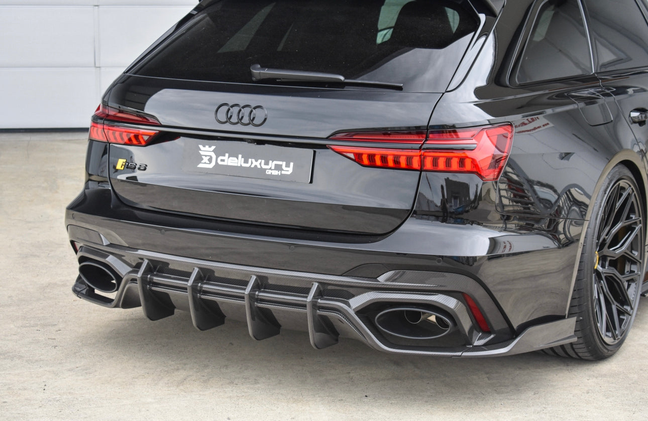 AUDI RS6 C8 Carbon Heckdiffusor - CT Design