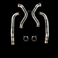 Downpipes 3,5" (89mm) Catless | passend für Mercedes-Benz AMG GT/GTS/GTC/GTR (C190/R190) | Blackboost