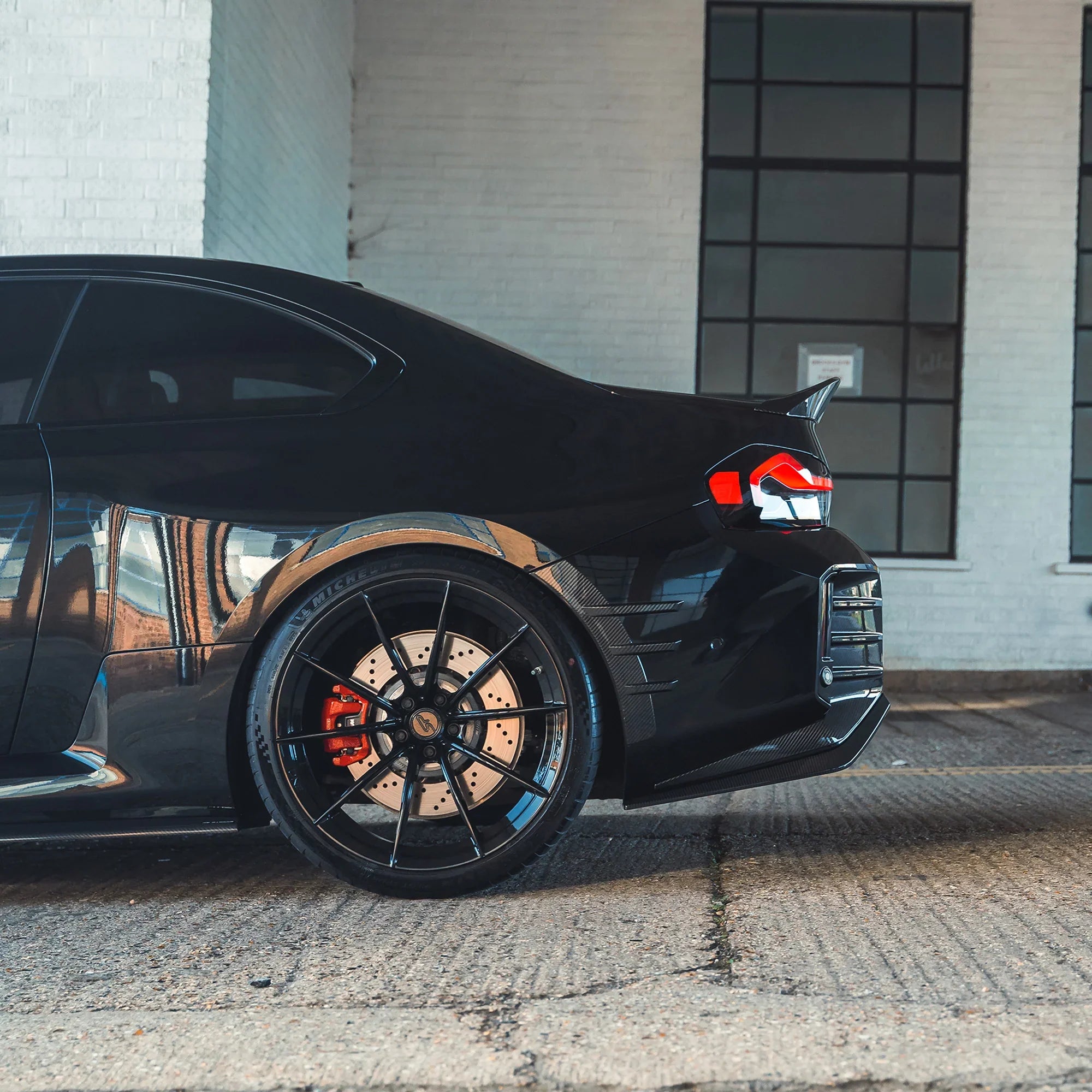 BMW M2 G87 Carbon Heckseitenabdeckungen - CT Design