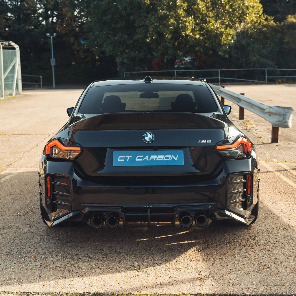 BMW M2 G87 Heck Side Splitters - CT Carbon