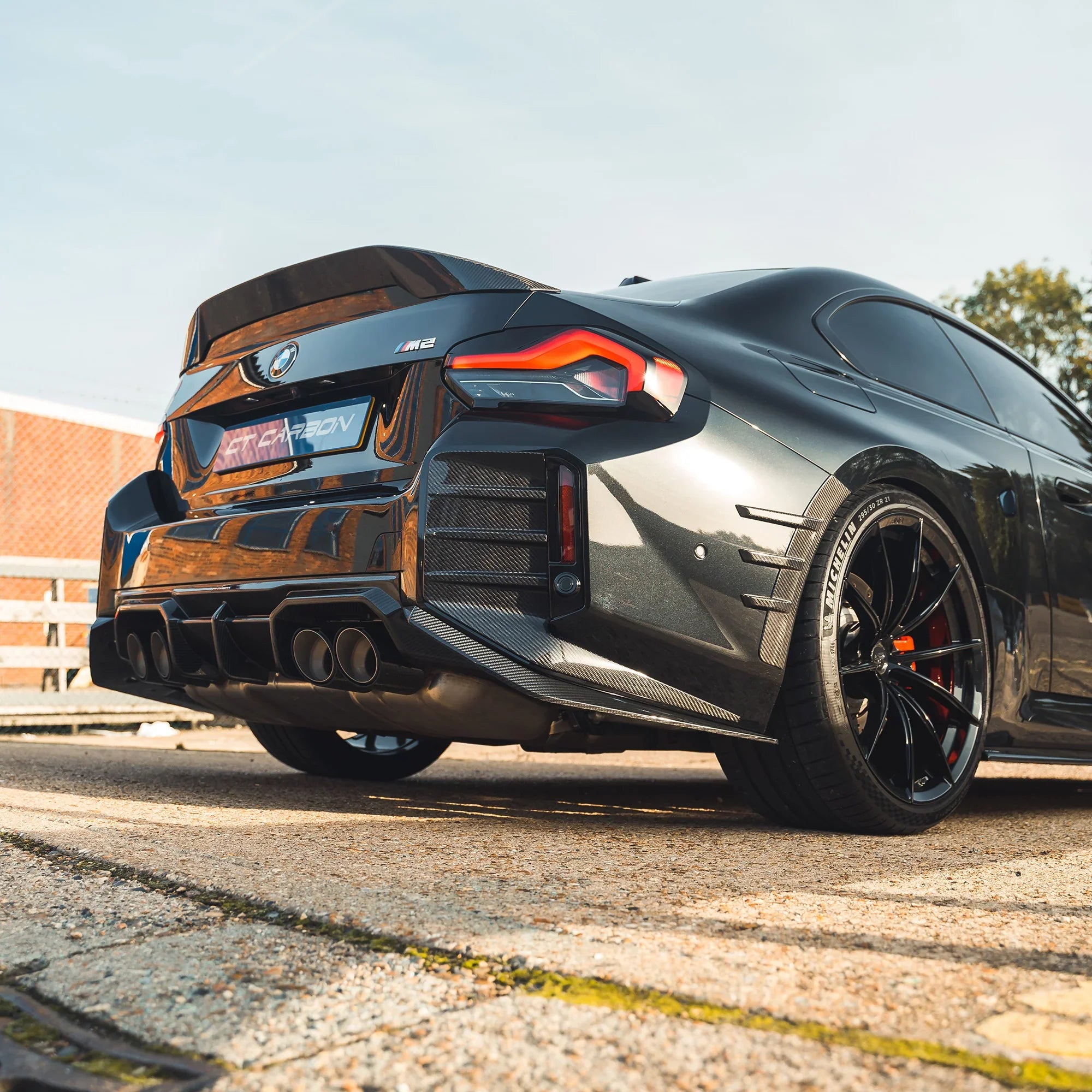 BMW M2 G87 Carbon Heckdiffusor V1 - CT Design