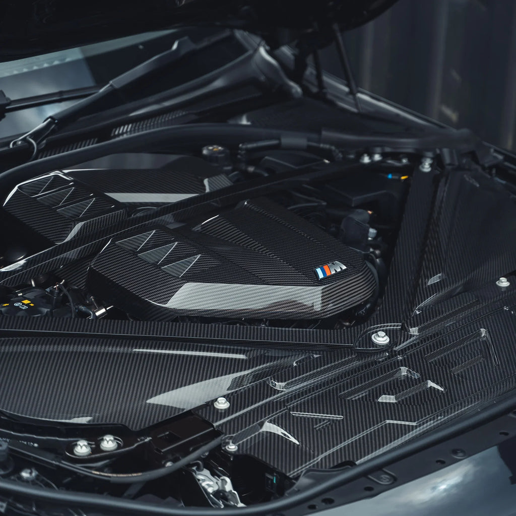 BMW M2/M3/M4 G8x Motorabdeckungen Carbon V2 - CT Design