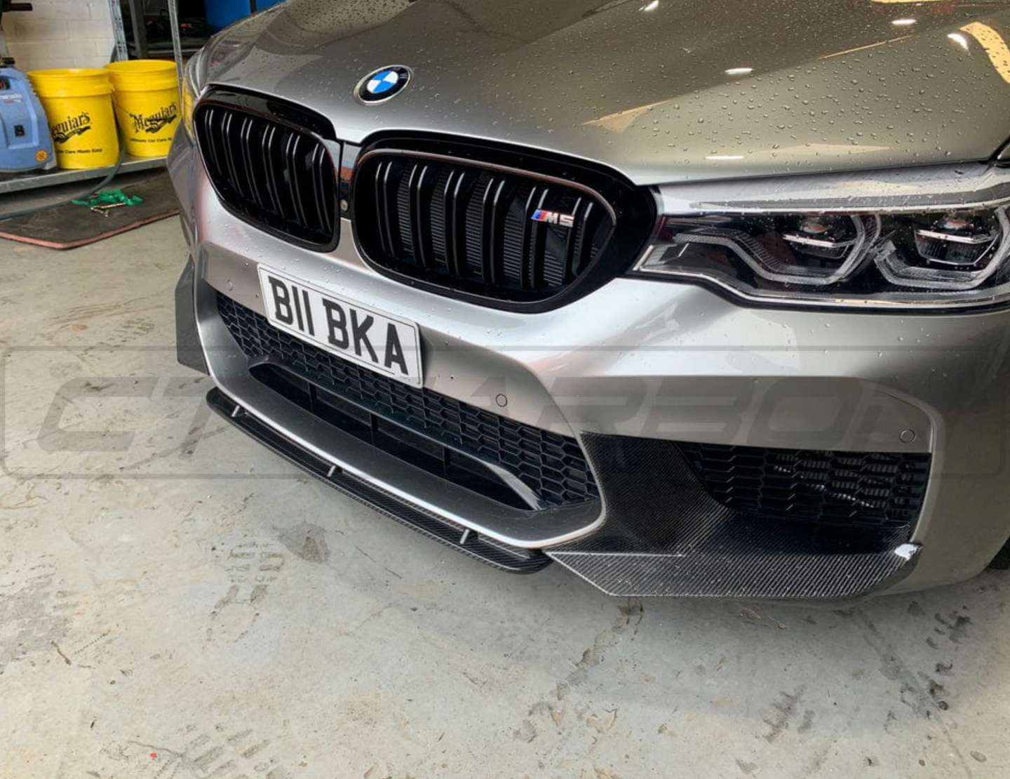 BMW M5 F90 PRE LCI & LCI Carbon Frontlippe - S Design