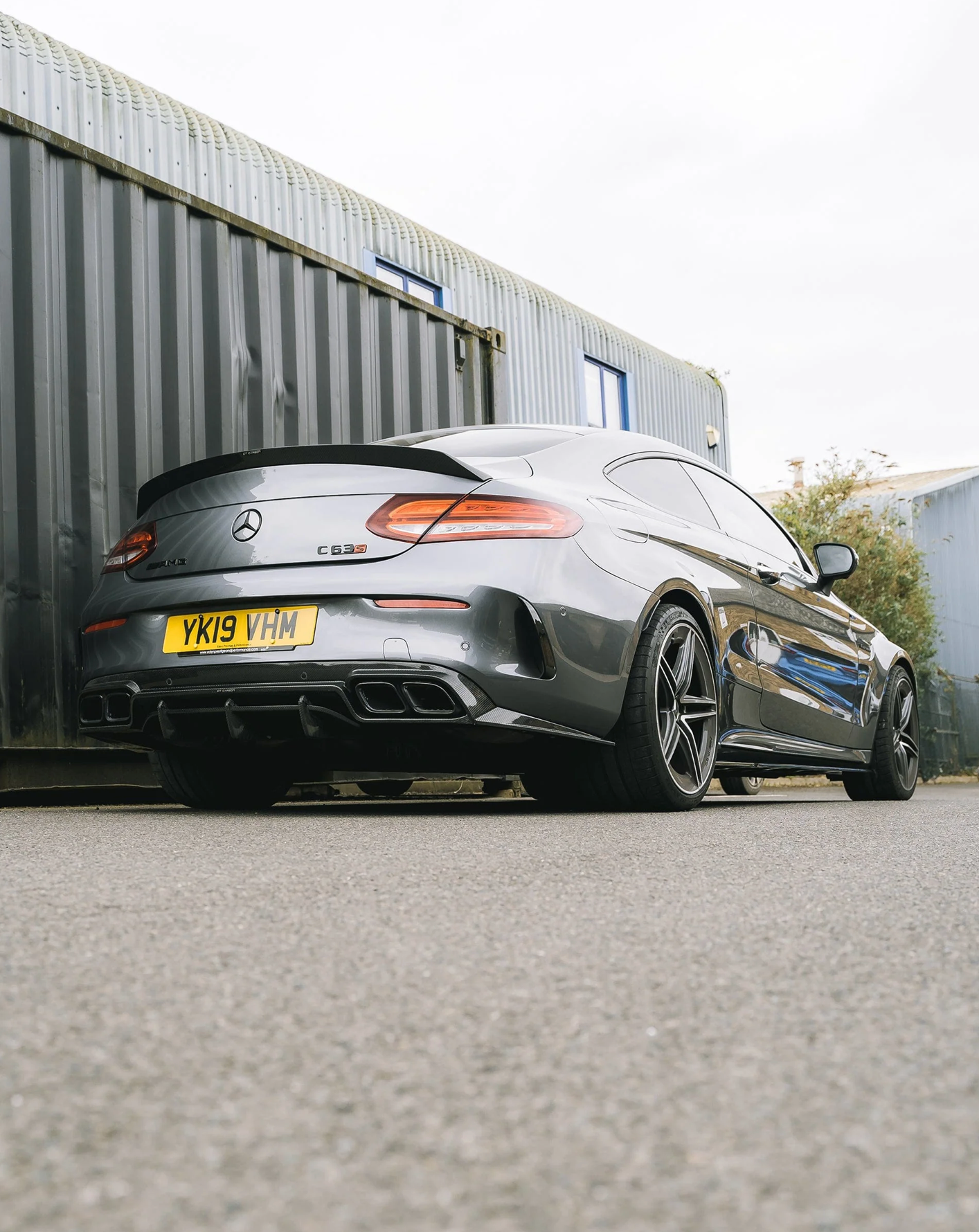 Mercedes C63 W205 Coupe Carbon Heckspoiler - OEM Style
