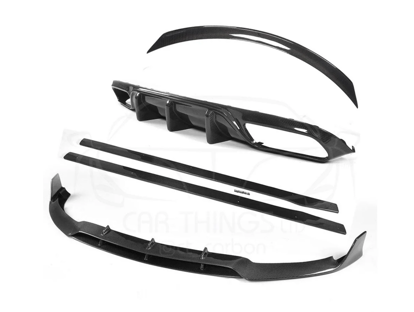 Mercedes C63 W205 Coupe Carbon Kit - B Style