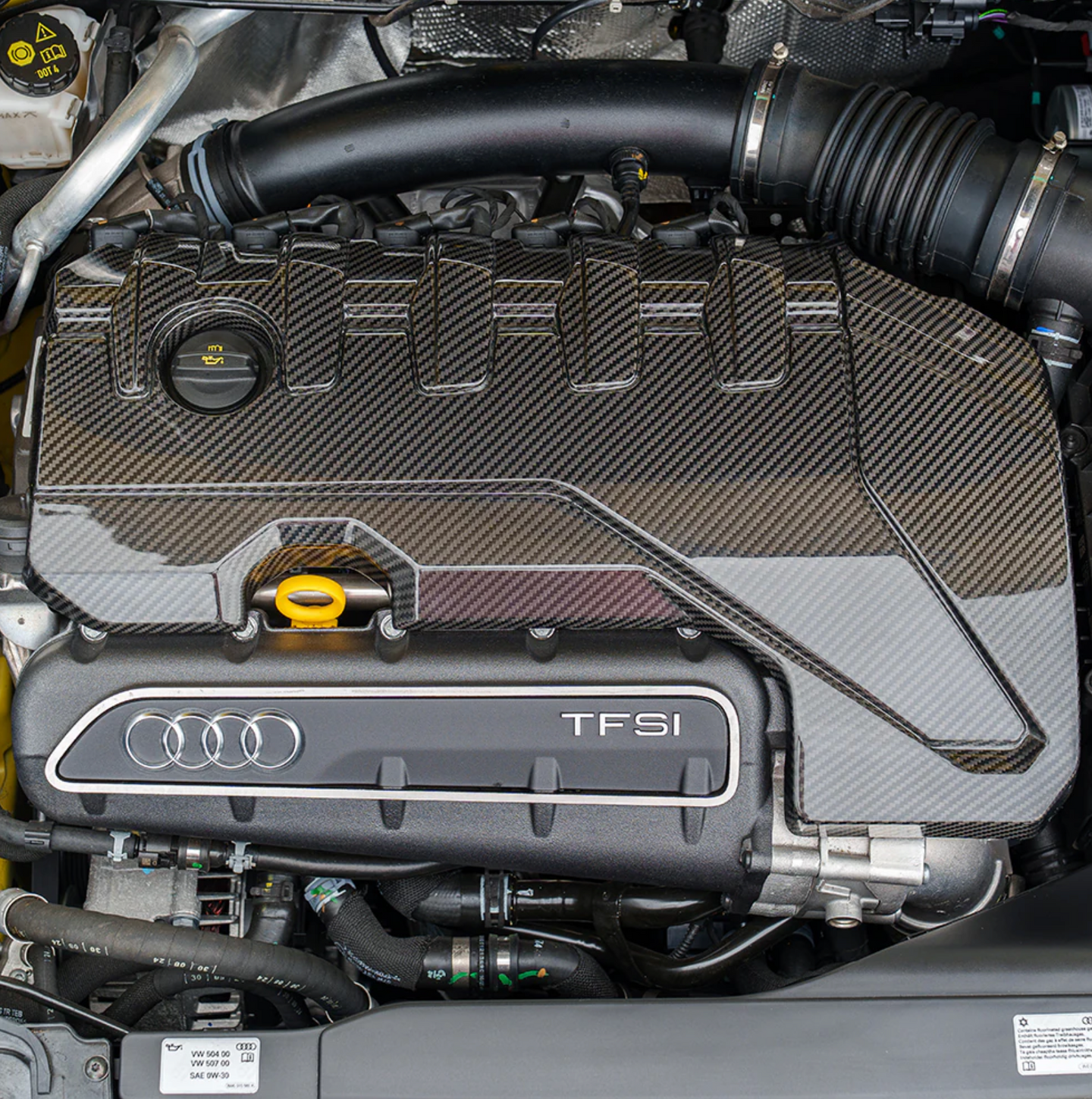 Audi RS3 8Y Facelift Carbon Motorabdeckung V2 - CT Design