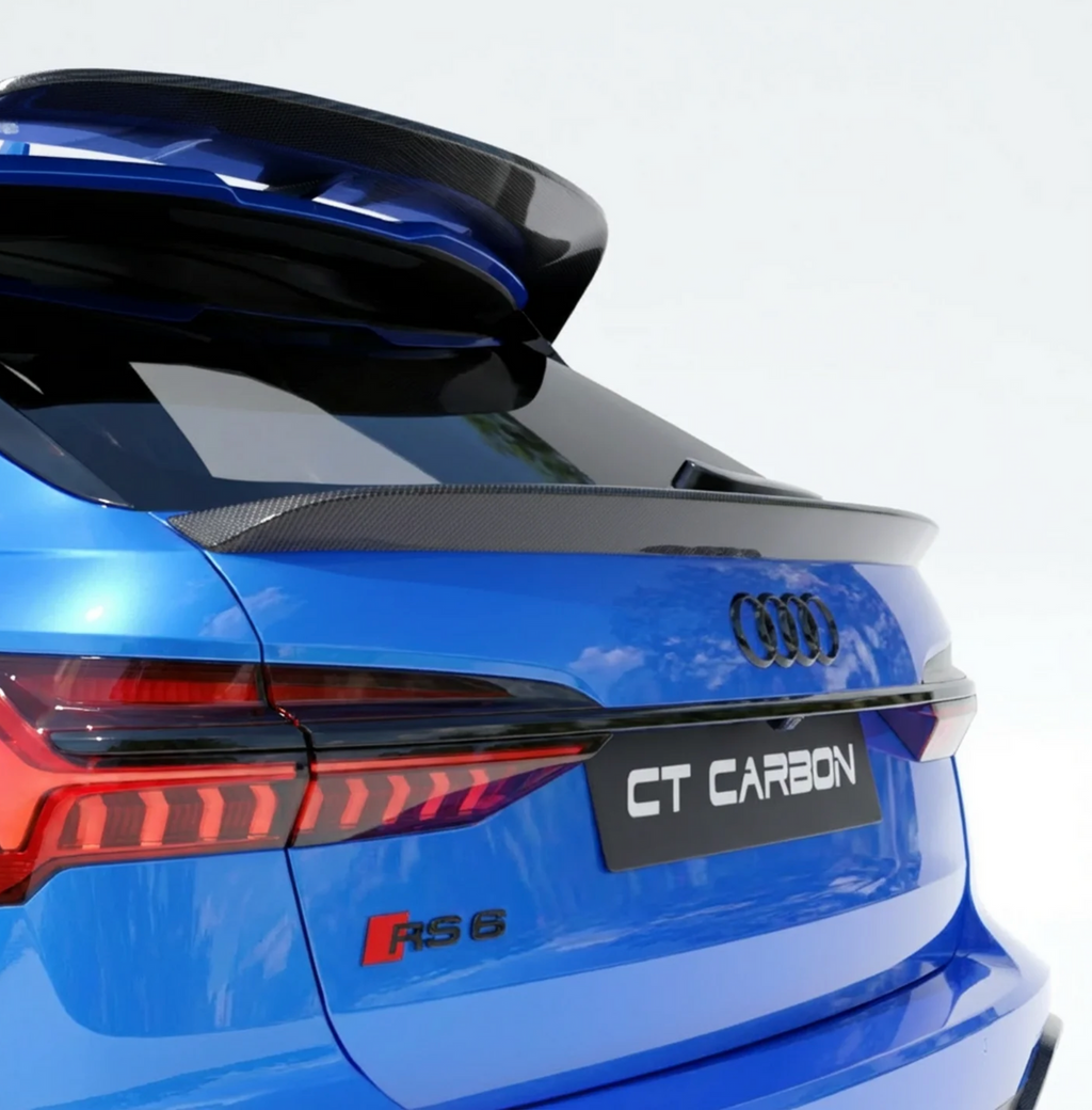 AUDI RS6 C8 Carbon Kofferraumspoiler- CT Design
