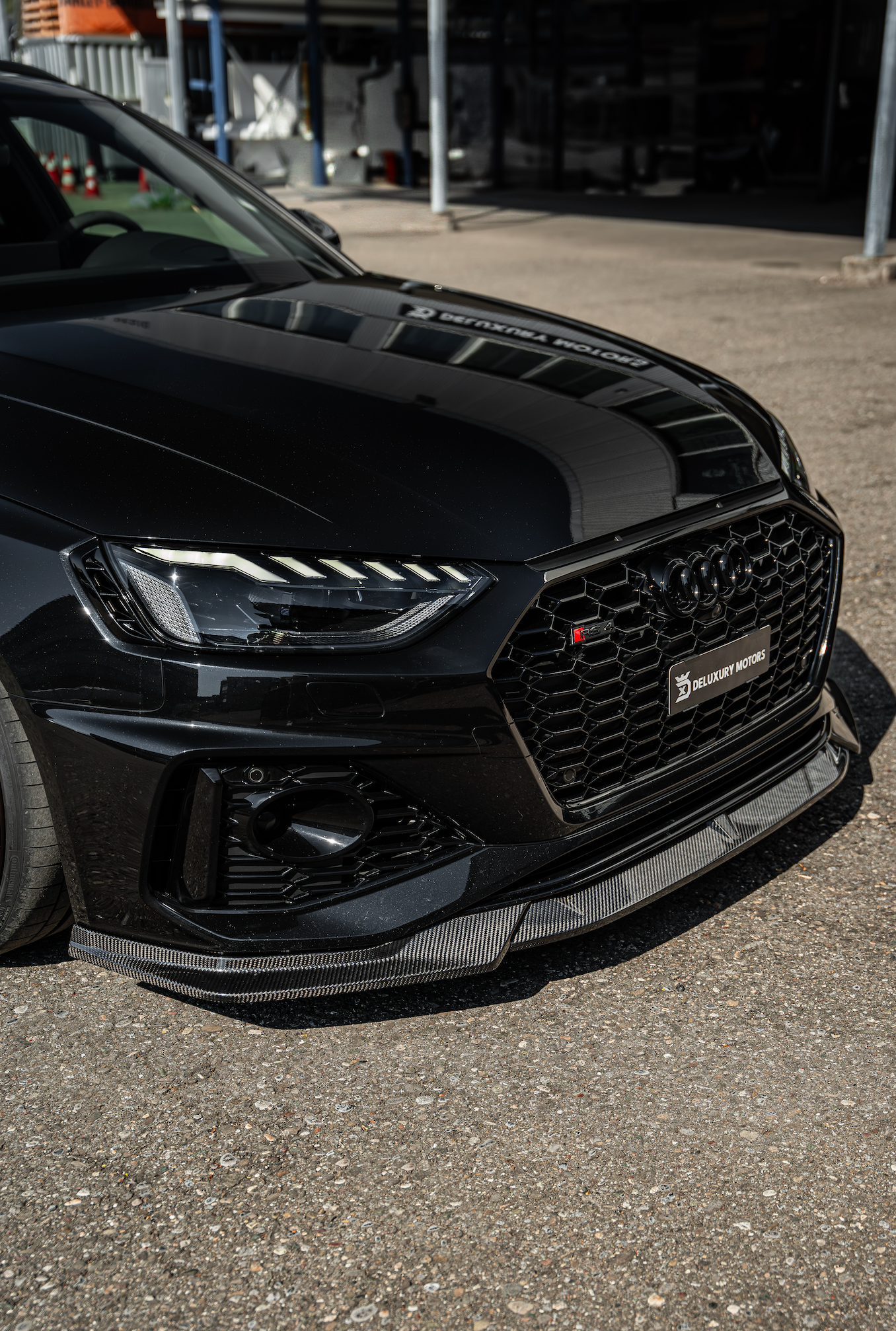 AUDI RS4 B9.5 Carbon Frontlippe - CT Design | DTC Gutachten