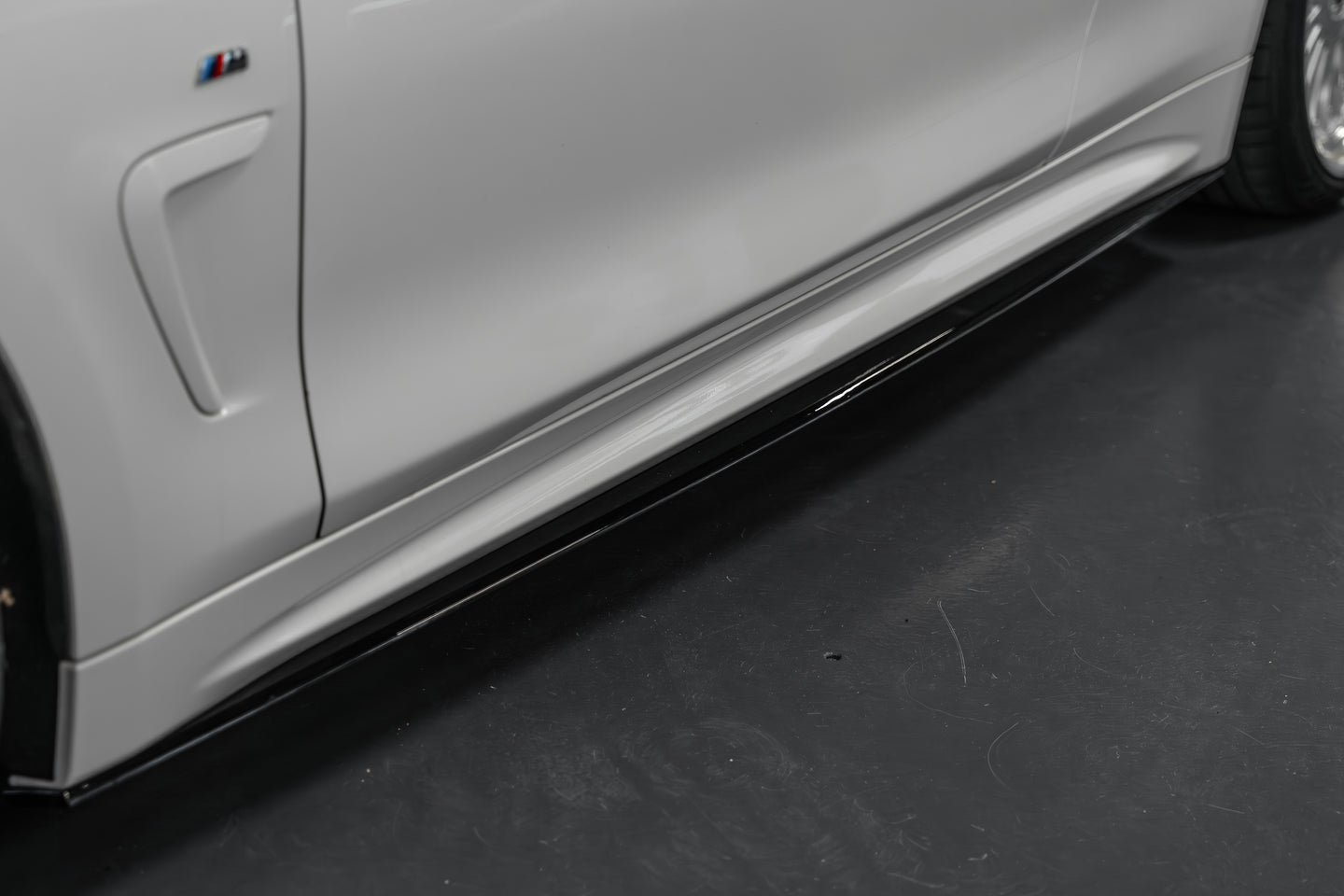 BMW 4er F32/F33/F36 Seitenschweller schwarzglanz - CT Design