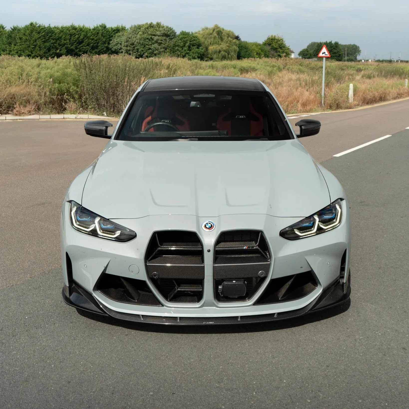 BMW M3/M4 G8X Carbon Fibre Bumper Ducts - MP Style