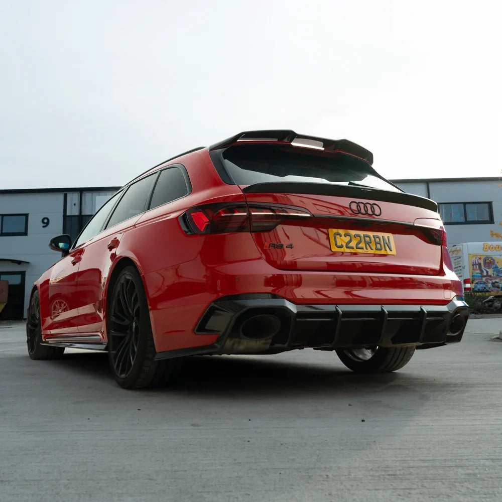 AUDI A4/S4RS4 B9 & 9.5 Carbon Kofferraumspoiler - CT Design