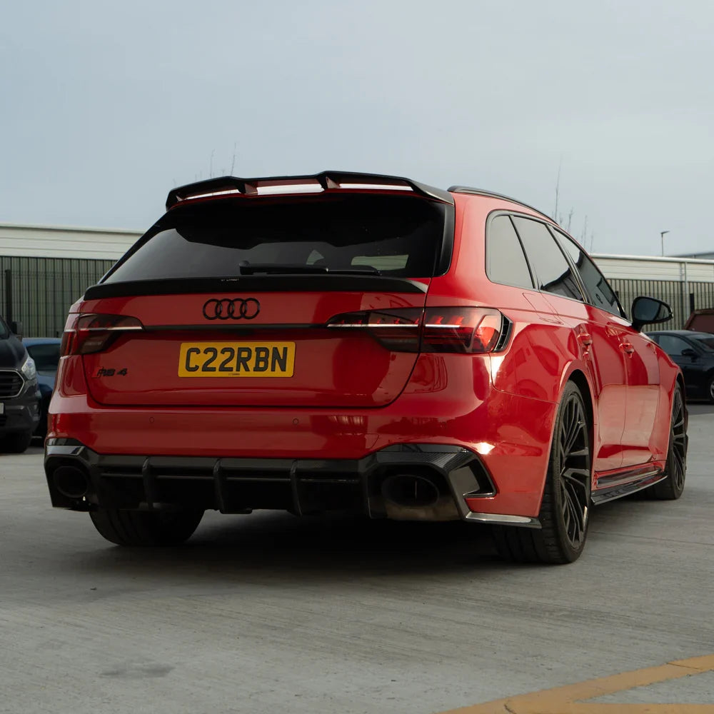 AUDI A4/S4RS4 B9 & 9.5 Carbon Kofferraumspoiler - CT Design