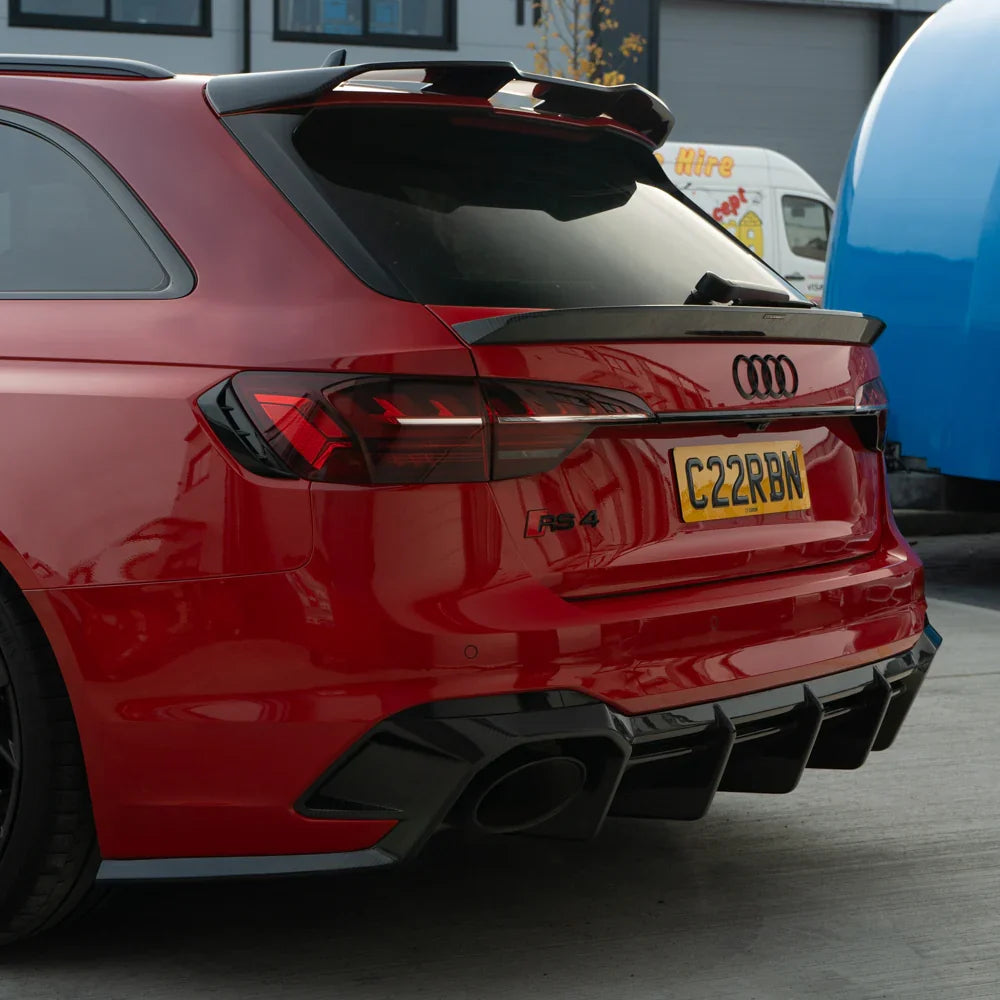 AUDI A4/S4RS4 B9 & 9.5 Carbon Kofferraumspoiler - CT Design