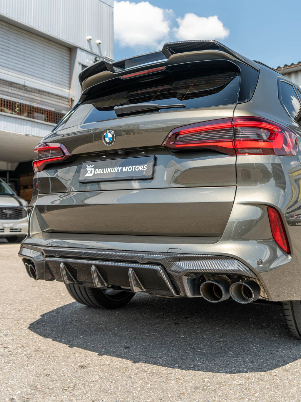 BMW X5M & X6M F96 Carbon Heckdiffusor - CT Design