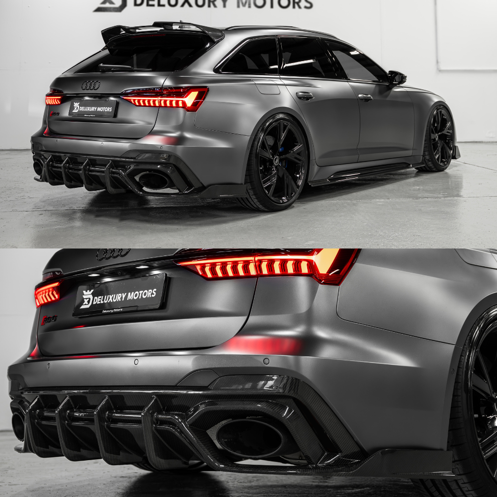 AUDI RS6 C8 Carbon Heckdiffusor - CT Design