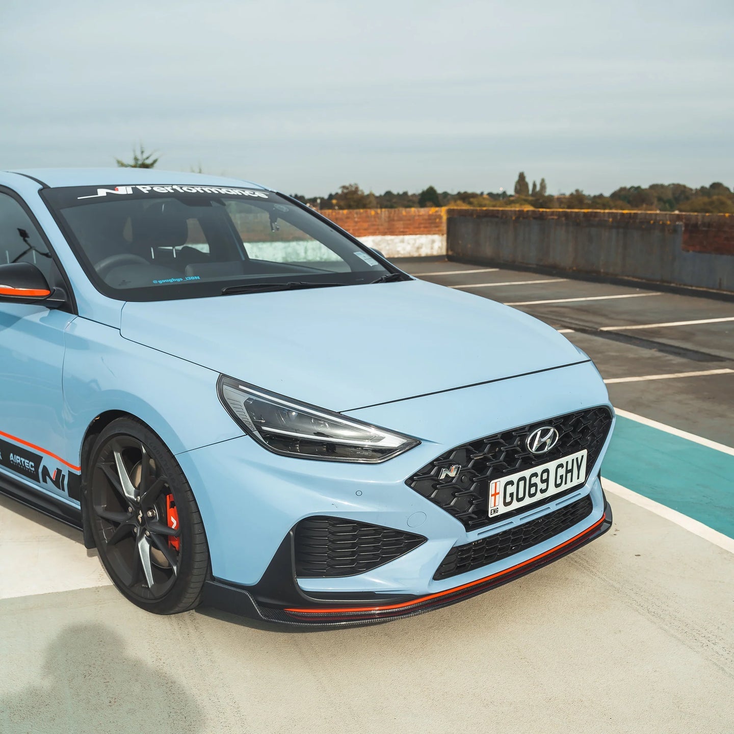 Hyundai I30N Facelift Carbon Frontlippe - CT Design