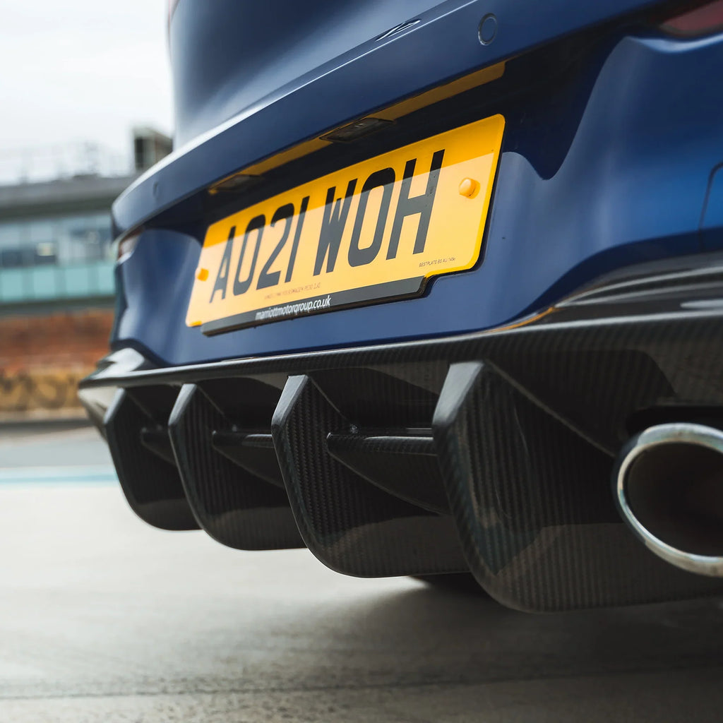VW GOLF 8R Carbon Heckdiffusor - CT Design