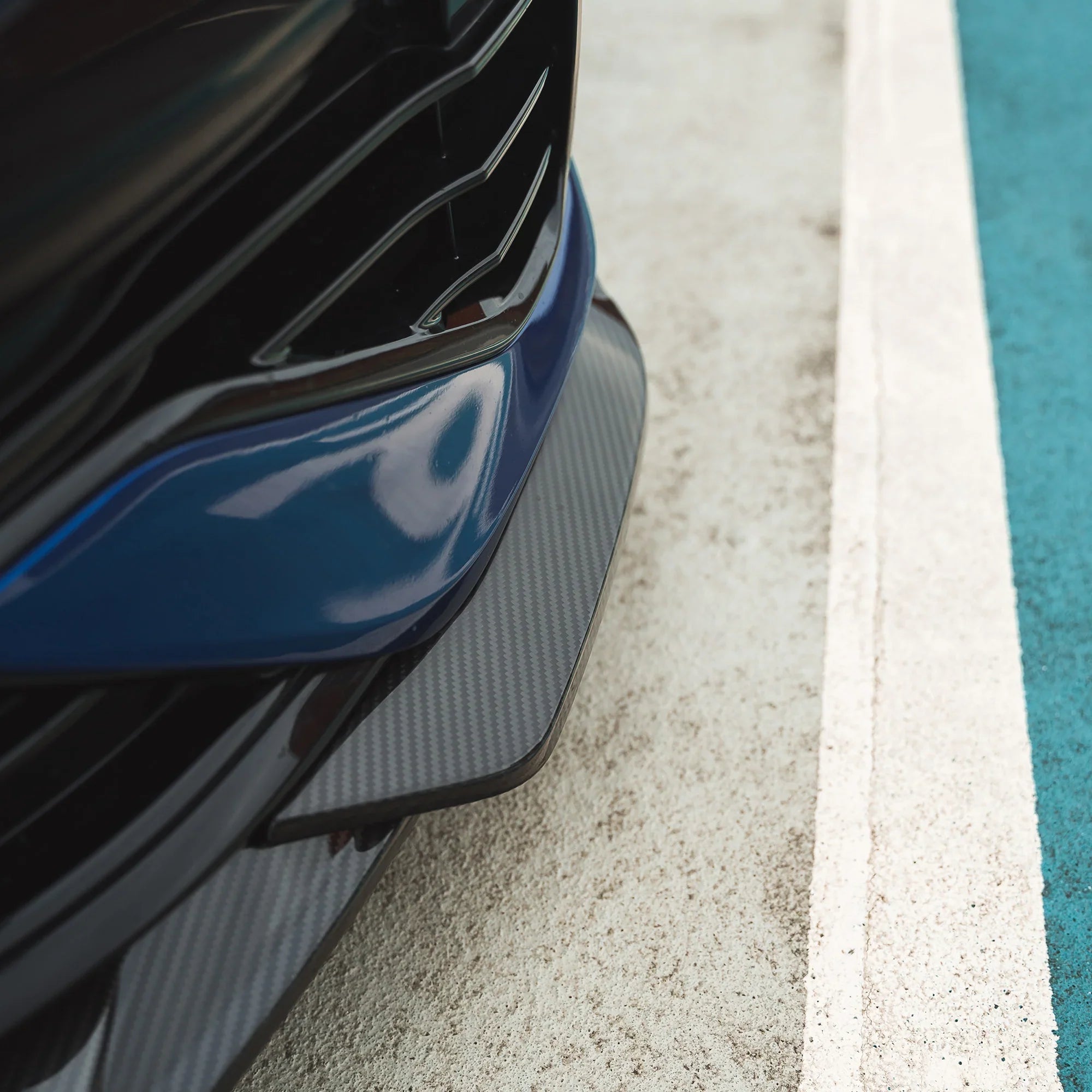 VW GOLF 8R Carbon Frontlippe - CT Design | DTC Gutachten