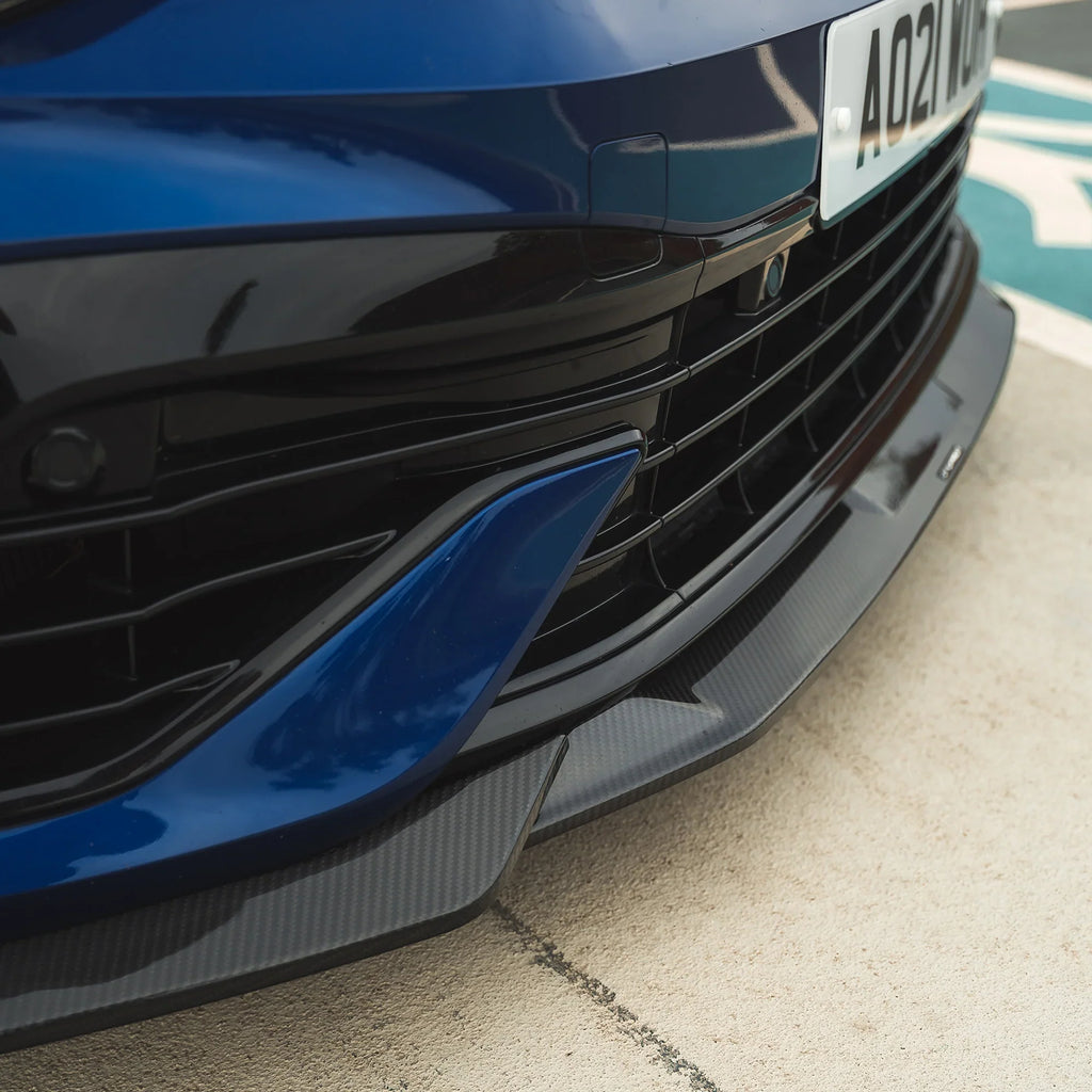 VW GOLF 8R Carbon Frontlippe - CT Design | DTC Gutachten