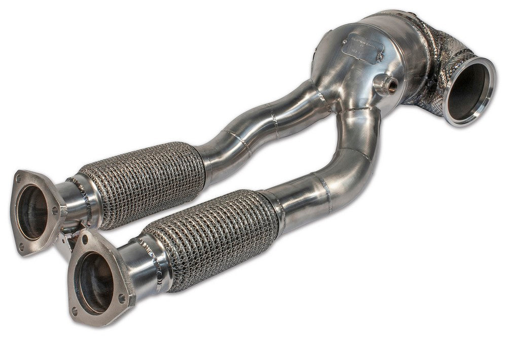 HJS Downpipe(ECE), ohne OPF Audi TT RS + RS3 2.5 (Euro 6) Motortyp DAZA