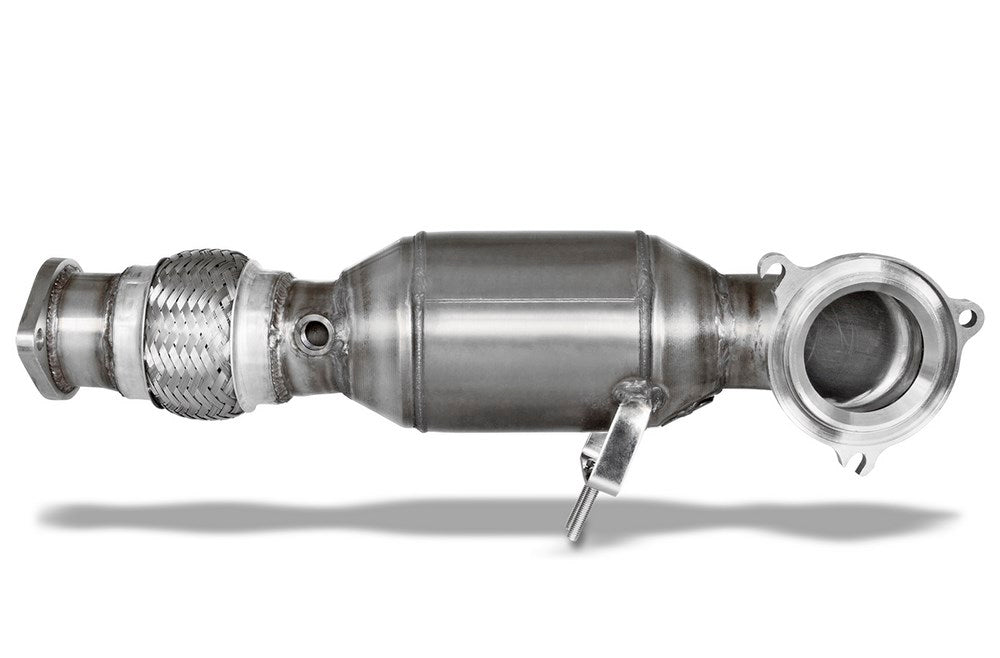 HJS Vorderrohr mit Sportkat (mit ECE Zulassung) Ford Fiesta ST 1.6T (JA8) 134KW/Euro 5&6 / Ø63.5mm